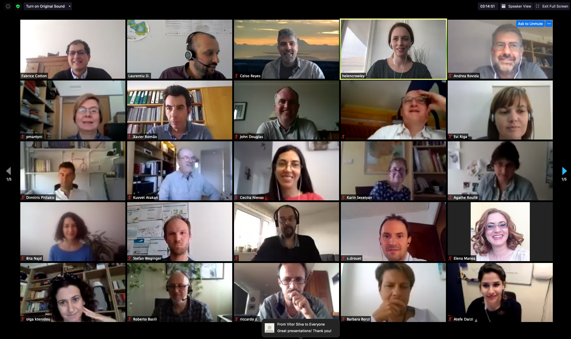 First EFEHR webinar & General Assembly meeting