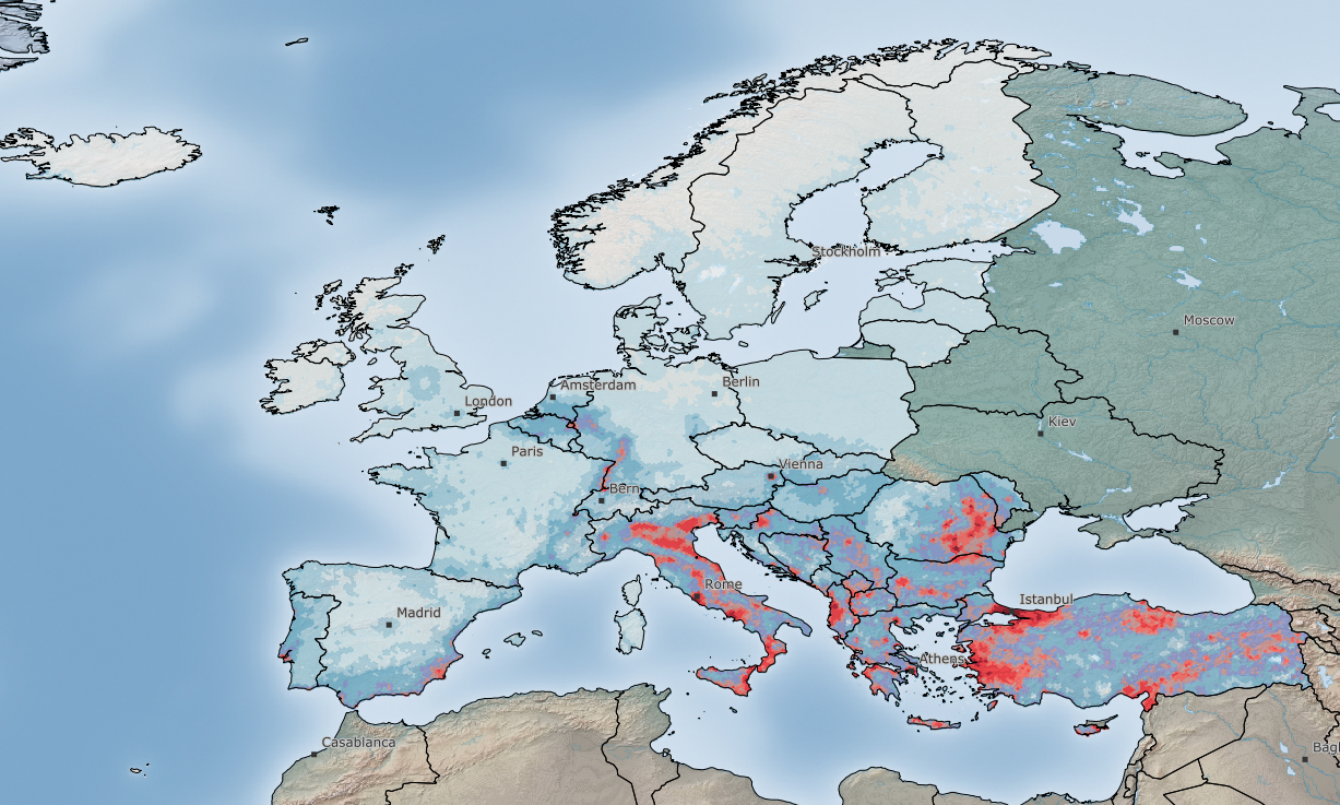 Interactive map viewers